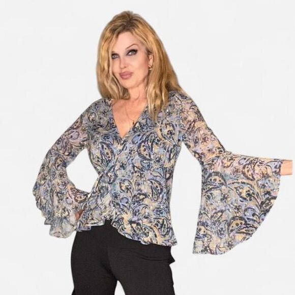 Meet Me In Santorini Tops - Goddess Blouse From Meet Me In Santorini M